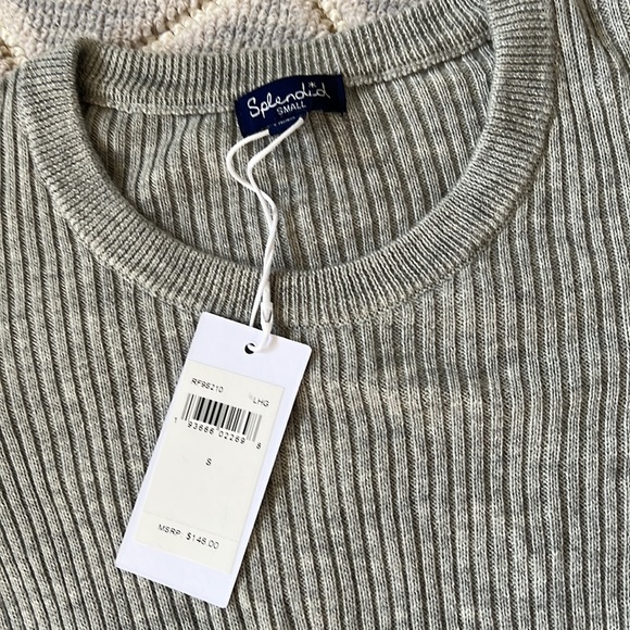 Splendid puff sleeve top NWT - Picture 2 of 3